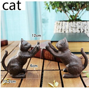 K[fjO yLzBe[WXtBMASubNGhZbg2_[bpƂ̑㓮f ycatzVintage Squirrel Figurines Cast Iron Book End Set of Two Pieces European Handmade Hom