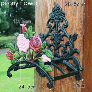 K[fjO yỎԁz΂݂̒ԃ[bp̃Be[WJ[g{̒̃fUCƂ̑S̕ǂɎtꂽǃz_[ ypeony flowerzEuropean Vinta