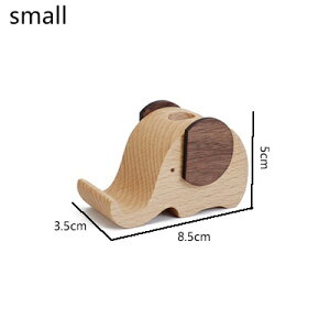 K[fjO yzۖؐdbyz_[[sA_z[㑕ui킢u[X^hbN ysmallzSmall Large Elephant Wooden Phone Pen Holder European Modern Home Tablet