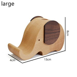 K[fjO yzۖؐdbyz_[[sA_z[㑕ui킢u[X^hbN ylargezSmall Large Elephant Wooden Phone Pen Holder European Modern Home Tablet