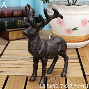 K[fjO yAz[bp̃gȉƂ̑S̃giJC̒udHƂ̃ANZgfpȒ̃V[P[XfBXvC̃Xe[^X yAzEuropean Retro Home Decor Cast Iron Reinde
