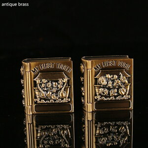 K[fjO yAeB[N^Jz̍ŏ̎̃J[LOi{bNX^bNt[{̌`[P[XLbYAeB[N^Js[^[4x4x2cm yantique brasszMy First 