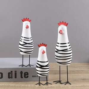 K[fjO [bp̃Jg[X^C̎`̔ƍ̃XgCv̐F㏬ؐт̒u3Zbg European Country Style Hand Painted White With Black Stripe Colors Tabletop Small Middle Large Wo