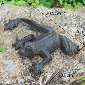 K[fjO yAzBe[W̉Ƃ̒̑S̃JG̒u[bp̃gȉȎIȏd̃JG̒̒ yAzVintage Home Garden Decor Cast Iron Frog Figurines European 