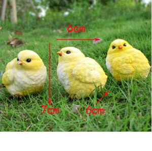 K[fjO ystyle2-3PCSzPastoralResinSimulationAnimal Chicken Hen Home Garden Floor Sculpture Ornaments Outdoor Rooster Figurines Decoration Crafts ystyle2-3PCSzPastoral Resin Simulation Animal Chicken Hen Home Garden Floor Sculpture Orname