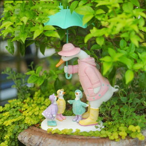 K[fjO O̒V~[V_bN}}LbYX^`[I[igoRj[H|inEXK[fANZT[fR[V Outdoor Courtyard Resin Simulation Duck Mom 
