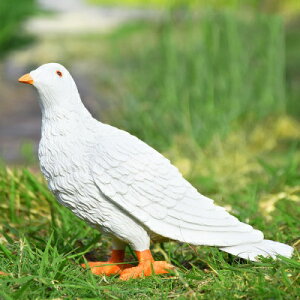 K[fjO ystyle14zAEghAK[fV~[VH|땗iʑuA[g ystyle14zOutdoor Garden Simulation Birds Ornamnets Resin White Dove Sculpture Crafts Courtyard L