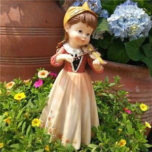 K[fjO ystyle2zAJL[gȃ@CIK[WiOK[fufR[Vp[NoRj[H|i ystyle2zAmerican Cute Playing Violin Girl Resin Adornme
