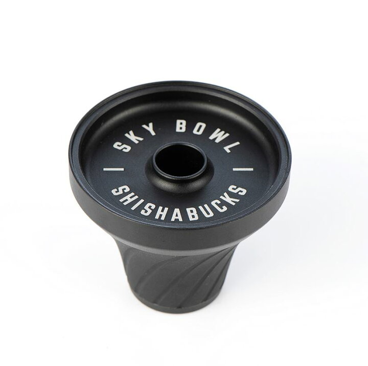 シーシャ クレイトップ 1個 Black Bowl Regular SHISAHABUCKS Sky シーシャバックス スカイボウル ハーブ入れ  ブラック レギュラー 輸入品 送料無料 最高の品質 ハーブ入れ