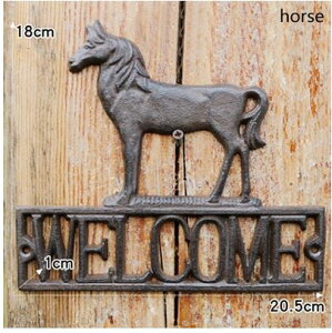  EFJv[g EFJ  hAv[g welcome IuWF n/Horse 20.5x1x18cm [ sAi] S ACA K[f    |[` hA 