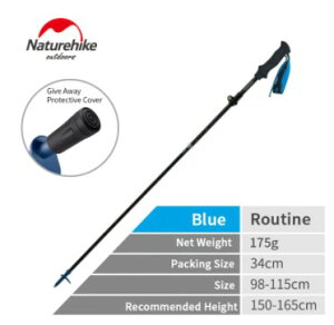 gbLO|[ J[{ ܂肽 y oR XgbN oRpi nCLO highking AEghA naturehike܂肽ݎgbLO|[ u[/Blue-98-115cm [ Ai]