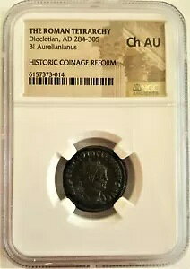 ������ �f�B�I�N���e�B�A�k�X AE �A���g�j�j�A�k�X (AD 284-305) NGC �O���[�h CH-AU ���������I