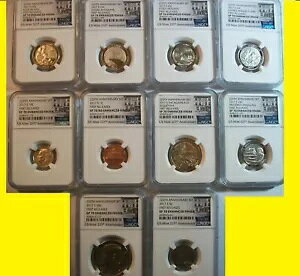 2017 S 225TH ANNIVERSARY 10 �R�C���Z�b�g NGC SP 70 ���񃊃��[�X �����d�グ