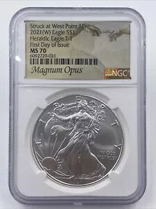 2021(W) ^Cv 1 $1 Vo[ C[O NGC MS 70 FDOI - WP ōō색x\܂