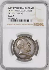 1789 �N�t�����X �V���o�[ ������ - ��Ë���o�[�� - (30mm) - NGC MS 62