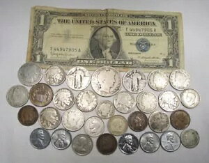 �I�[���h ���B���e�[�W �z�[�h US �R�C�� & �V���o�[ ���b�g 1860 �N�� - 1900 �N�� ���b�g BCL3