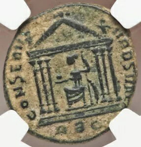 �}�N�Z���e�B�E�X 307 �` 312 AD�A���[�}�鍑 Bi Nummus�A���[�} �J�G�T���_�a�ASCARCE�ANGC VF