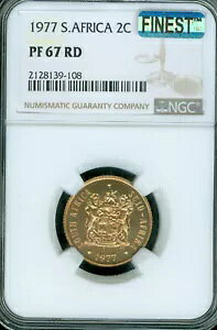 1977 AtJ 2 Zg NGC MS67 RD MAC ōO[h & MAC X|bgX *