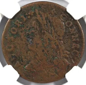 1787 1/2c �h���[�v �o�X�g ���R�l�`�J�b�g �R���j�A�� �R�b�p�[ NGC VF �ڍ�