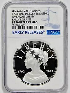 2017-P AJ oeB Vo[_u225NLOvTOP GRADEI NGC PF-70UC