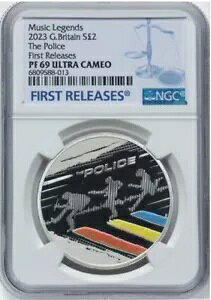 2023 UK Music Legends THE POLICE ?2A1IX O[gue Vo[ v[tANGC PF69 UC