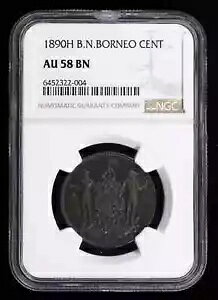 1890 H �C�M���X�R �k�{���l�I CENT NGC AU-58 BN