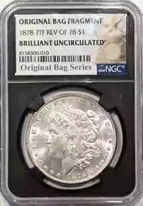 1878 P ���[�K�� �V���o�[ �_���[ NGC BU 7TF �I���W�i�� �o�b�O �V���[�Y ���x�� 010