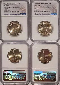 2021 P&D Cmx[V NH h $1 NGC MS 67 ƒprfIQ[VXe 2 RCZbg