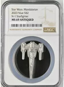 2023 jEG }_A N-1 X^[t@C^[ 1 IX Vo[ RC NGC MS 69 AeB[N