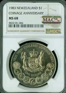 1983 j[W[hhݕ NGC MS68 PQ ōO[h MAC X|bgXB