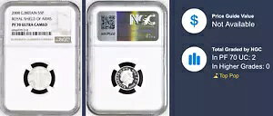 2008 Vo[ 5p C V[h A[Y v[t NGC PF70 CMX Ɋ