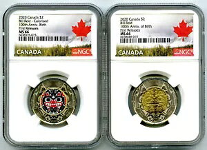 2020 $2 Ji_ NGC MS66 gD[j[ r [h 2 h }b` 2 RC Zbg - FR!