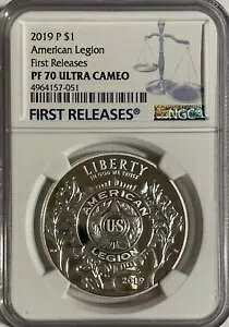 2019 P American Legion Proof [X PF70 Ultra Cameo (NGC)