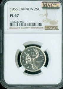1966 Ji_ 25 Zg NGC PL-67 PQ MAC X|bgX *