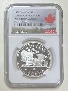 1981 Ji_ Vo[ $1 gXJi_S NGC PF 69 Eg JI RARITY R4