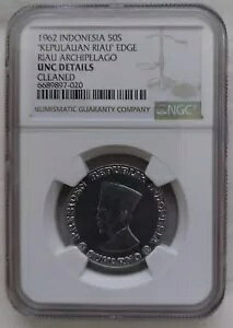 AE ChlVA 50 Z UNC RC 1962 N KM#9 XJm NGC O[fBO