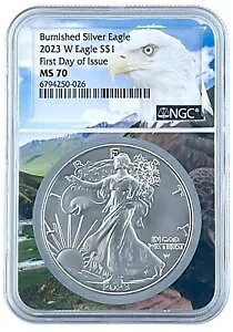 2023 W o[jbV Vo[ C[O NGC MS70 -  - Eagle Core POP 100