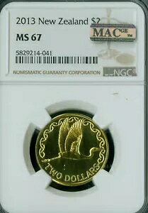 2013 j[W[h 2 h NGC MS67 MAC ō & X|bgX 2,000 B