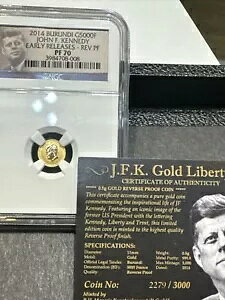 2014 �u�����W 0.9999 �S�[���h 5000 �t���� �W���� F. �P�l�f�B NGC REV PF 70 ���X�|�b�g