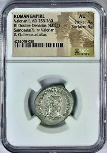 �Ñネ�[�}�̃R�C�� ���@�����A�� I 253-260 AD BI �_�u�� �f�i���E�X NGC AU