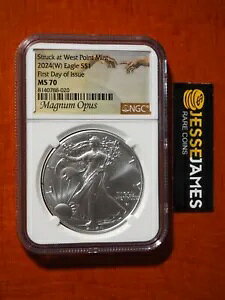 2024 (W) Vo[ C[O NGC MS70 FDI EFXg |Cgǃ}Oi I[pX xɗ