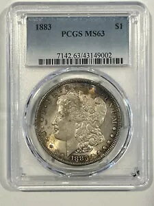 1883-P [K $1 ? PCGS MS63AȒFAtBftBA ~g̔!