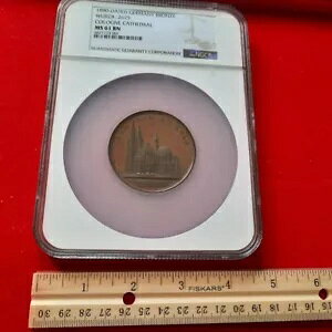 �h�C�c �P�����吹�� DER DOM ZU KOLN WURZB.-2675 1880 �����_�� NGC MS61