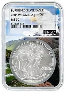 2006 W o[jbV Vo[ C[O NGC MS70 - Eagle Picture Core