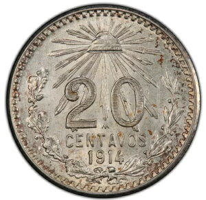 LVR GX^hX EjhX 1914 20 Z^{X RC F  PCGS MS64