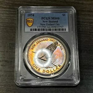 MS66 1974 $1uj[W[hf[v1hAPCGS Trueview - C{[g[