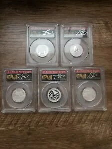 2020 S PR70DCAM FS PCGS NP-�V���o�[ Thomas Cleveland Arrows �Z�b�g �N�H�[�^�[