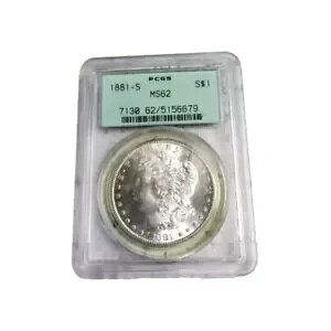 1881-S [K Vo[ _[ - PCGS MS62 Gen 3.0 OGH - ?COINGIANTS?