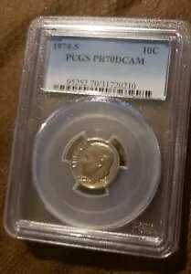 1974 S [Yxg _C PCGS PR70DCAM U[uȂ
