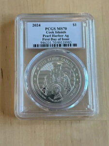 2024 NbN p[n[o[ 1IX Vo[ $1 PCGS MS 70 s FDOI
